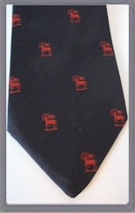 Middle Temple Red Crest Silk