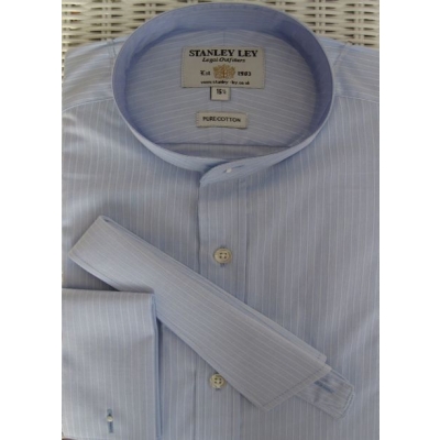 Pale Blue Rope Stripe